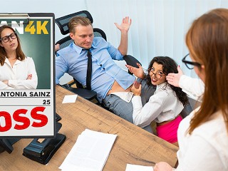 VIP4K. Bank Lady Boss is having multiple orgasms with her her naughty subordinate