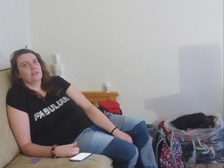 Layla drinks full glass of piss using a straw