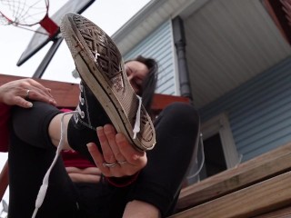 It's time to get down and start licking, you are so pathetic to want to do this on your own. I want