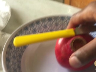 Hot Sunday Afternoon Centro SP Deep In Her Ass and Eating Pomegranate Trailer