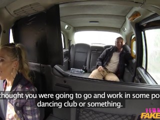 OMG You're Cock is a Fucking WOMB INVADER - Female Fake Taxi