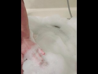 Flat chastity cage cock wash by Misstress