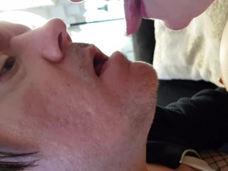 Rough Anal Sex with new lover - Jennifer does Ass to Mouth again!! While watching own Porn