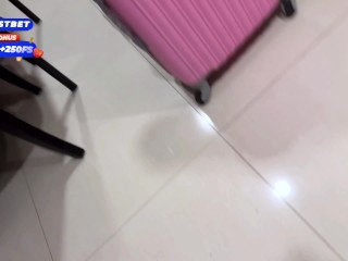 My mistress made a crazy. She started sucking my cock and talking to my wife on the phone