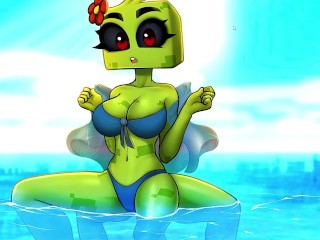 Minecraft parody Game Sex Scenes Gallery game Play . Girl Friend and Cute Green girl Sex Compliation