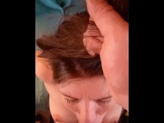 Back on my Knees - Having my face fucked