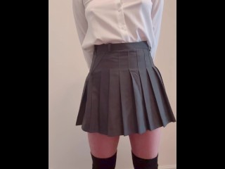 Bullied Asian Student Girl Humiliated in front of Cam and Masturbates w/ Dildo (fansly@henriandjade)