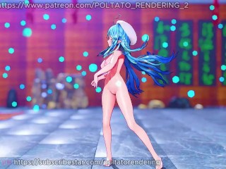 【MMD ホロライブ 4K/60fps】《Yukihana Lamy (雪花ラミィ)》~《ITZY - Imaginary Friend》