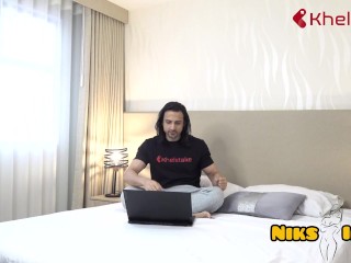 Huge Ass Desi MILF Bhabhi RIMS Devar's Ass to get FUCKED