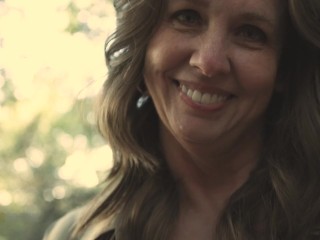 Sexy, hot, mature MILF park ranger gets caught by a young, lost hiker. -Roxy, the Park Ranger