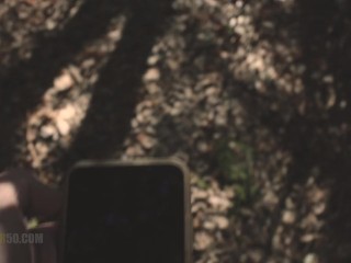 Sexy, hot, mature MILF park ranger gets caught by a young, lost hiker. -Roxy, the Park Ranger