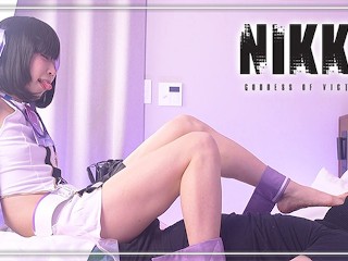 【NIKKE】💜Syuen cosplayer Foot Fetish, Face Sitting, hentai japanese shemale cosplay