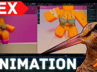 WIP R****x Animation Blender ❗MASTURBATION GIRL❗