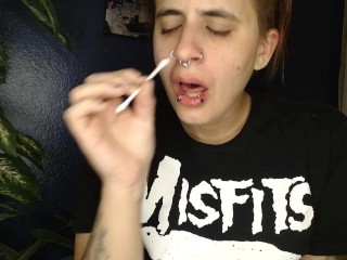 Extreme Nose Blow Thick Stringy Mess