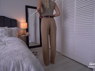 Please fuck me! Step Mom begging for help her Step Son / MILF gets creampie in pussy