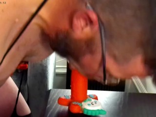 Desperate Husband Learns to Suck Cock to Earn His Cum Prlivileges