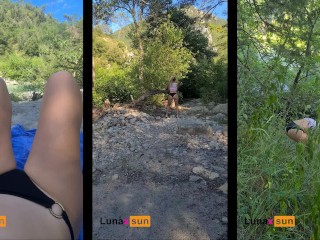 My wife showing off at the park - PAWG - Public Flashing tits - Big white ass and beautiful tits