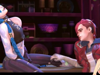 Jinx loves hardcore arcane games