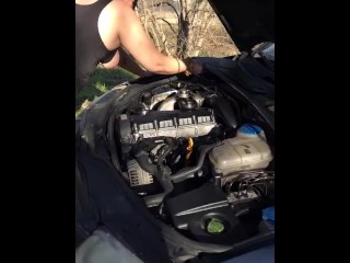 Hey guys, my car broke down, who can help me?