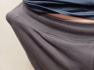 【人妻個人撮影】おっぱい丸見えのニットを着たむちむち可愛い妻、ちんこがビンビンになってガン突きセックスしたら4回も中イキした(素人日本人カップル/手マン乳首/巨乳/デカ尻/Japanese/asian