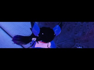 Cute shark hand job and head (vrchat)