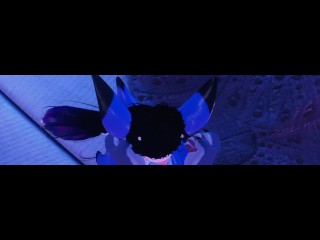 Cute shark hand job and head (vrchat)