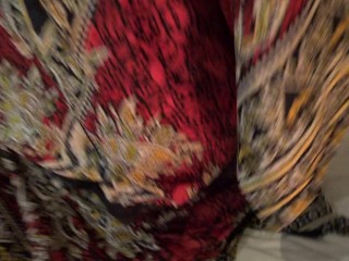 A turkish muslim wife shows her hairy pussy to her stepson