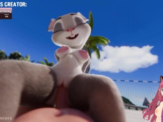 Judy Hopps needs her uterus filled with semen Zootopia (OarmealPecheneg animation) - Jazziuu