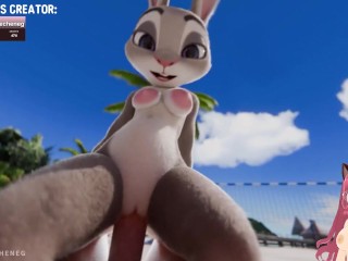 Judy Hopps needs her uterus filled with semen Zootopia (OarmealPecheneg animation) - Jazziuu