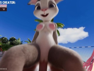 Judy Hopps needs her uterus filled with semen Zootopia (OarmealPecheneg animation) - Jazziuu