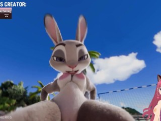 Judy Hopps needs her uterus filled with semen Zootopia (OarmealPecheneg animation) - Jazziuu