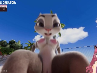 Judy Hopps needs her uterus filled with semen Zootopia (OarmealPecheneg animation) - Jazziuu
