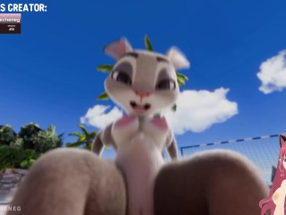 Judy Hopps needs her uterus filled with semen Zootopia (OarmealPecheneg animation) - Jazziuu