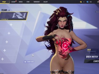 Marvel Rivals Nude Mod Installed Gameplay Part 3 [18+] Hot Stunning Witch Babe