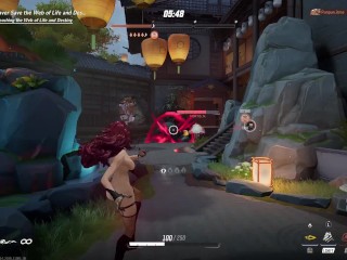 Marvel Rivals Nude Mod Installed Gameplay Part 3 [18+] Hot Stunning Witch Babe