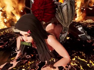 Adult Nezuko Demon Threesome Anal - Demon Slayer Hentai