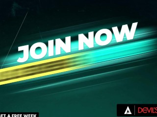 DEVILS FILM - Gorgeous MILF Mellanie Monroe Gets Fucked While Her Wild Stepdaughter Masturbates