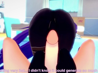 POV Hentai Footjob from Hassin I Sabbah from Fate/Grand Order