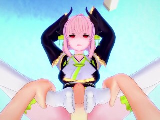 POV Hentai Footjob from Kiyohime from Fate/Grand Order