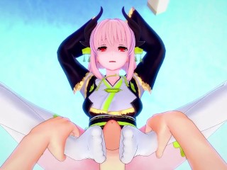 POV Hentai Footjob from Kiyohime from Fate/Grand Order