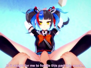 POV Hentai Footjob from Sei Shonagon from Fate/Grand Order