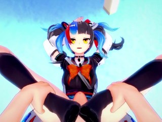 POV Hentai Footjob from Sei Shonagon from Fate/Grand Order