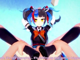 POV Hentai Footjob from Sei Shonagon from Fate/Grand Order