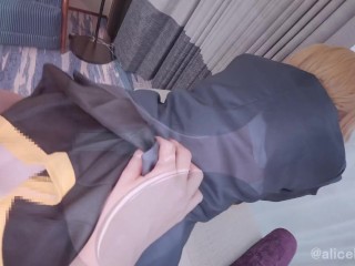 💛 【aliceholic13】School Uniform Flirty GAL cosplayer takes control