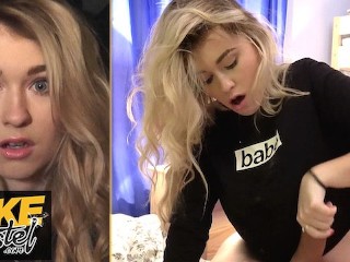 Fake Hostel - Pretty young backpacker with tight pink pussy FUCKS like she means it