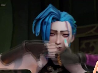 Hard anal in jinx's beautiful ass is amazing