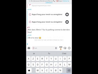 Je me fais sucer par la meuf de mon meilleur ami sur un parking public!