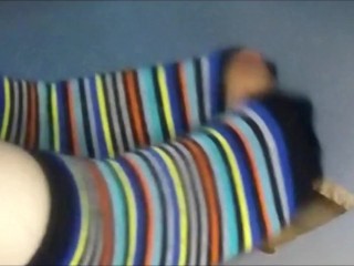 footjob gloryhole table