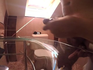 She give me Hand Job from Behind me Compilation of View from Two Cameras