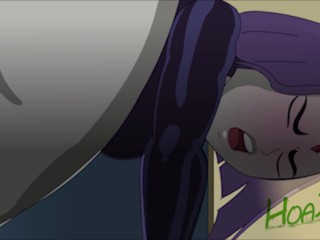 Teen Titans Starfire Rimming Raven Ass Licking